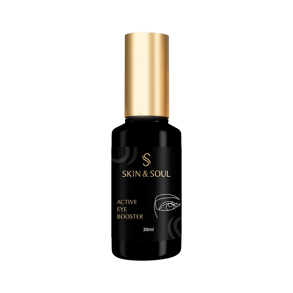 Amber Glass Cosmetic Bottle Mockup